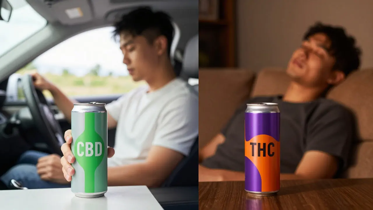 Porovnání účinků CBD a THC piva: klidný člověk vs. relaxující osoba